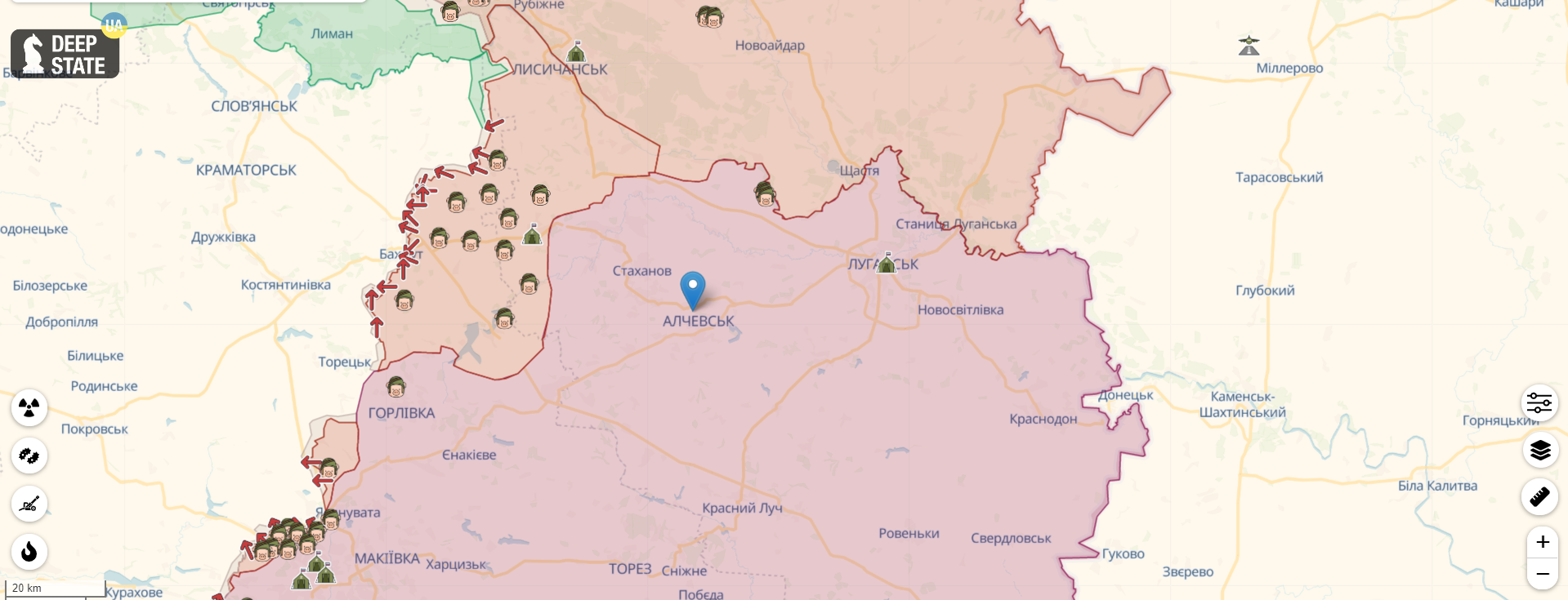 Окупанти розпочали нову хвилю мобілізації на Луганщині, ЗСУ ''приземлили'' ворожий Су-25 та БПЛА ''Орлан-10'' – Генштаб