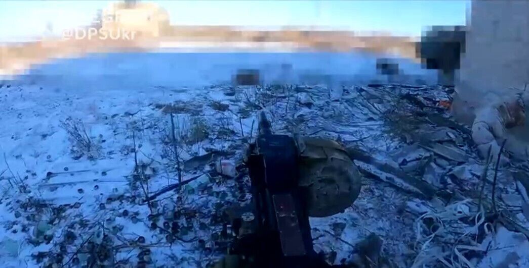 Украинские пограничники показали яркие кадры ликвидации "вагнеровцев" в районе Бахмута. Видео