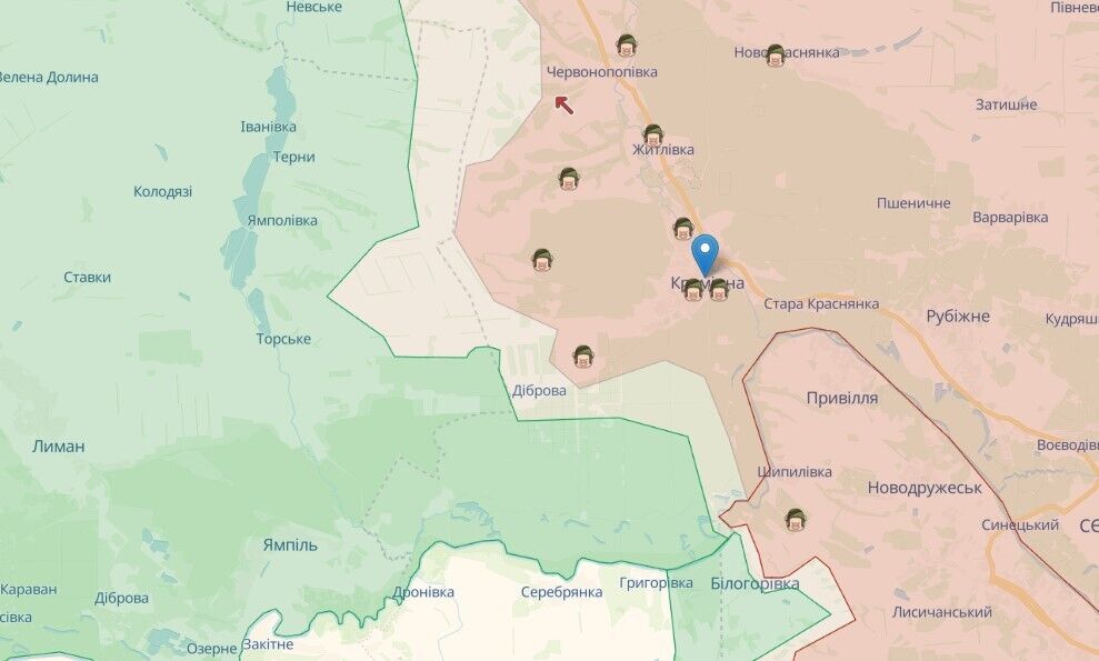 Захисники України зупинили спробу наступу окупантів поблизу Кремінної: фрагмент бою показали на відео 