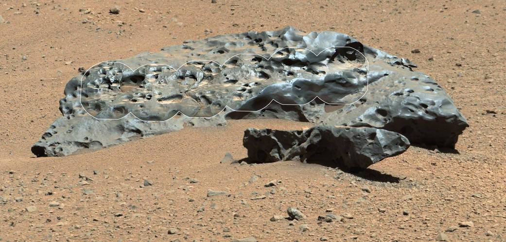 Метеорит Lebanon I на Марсі