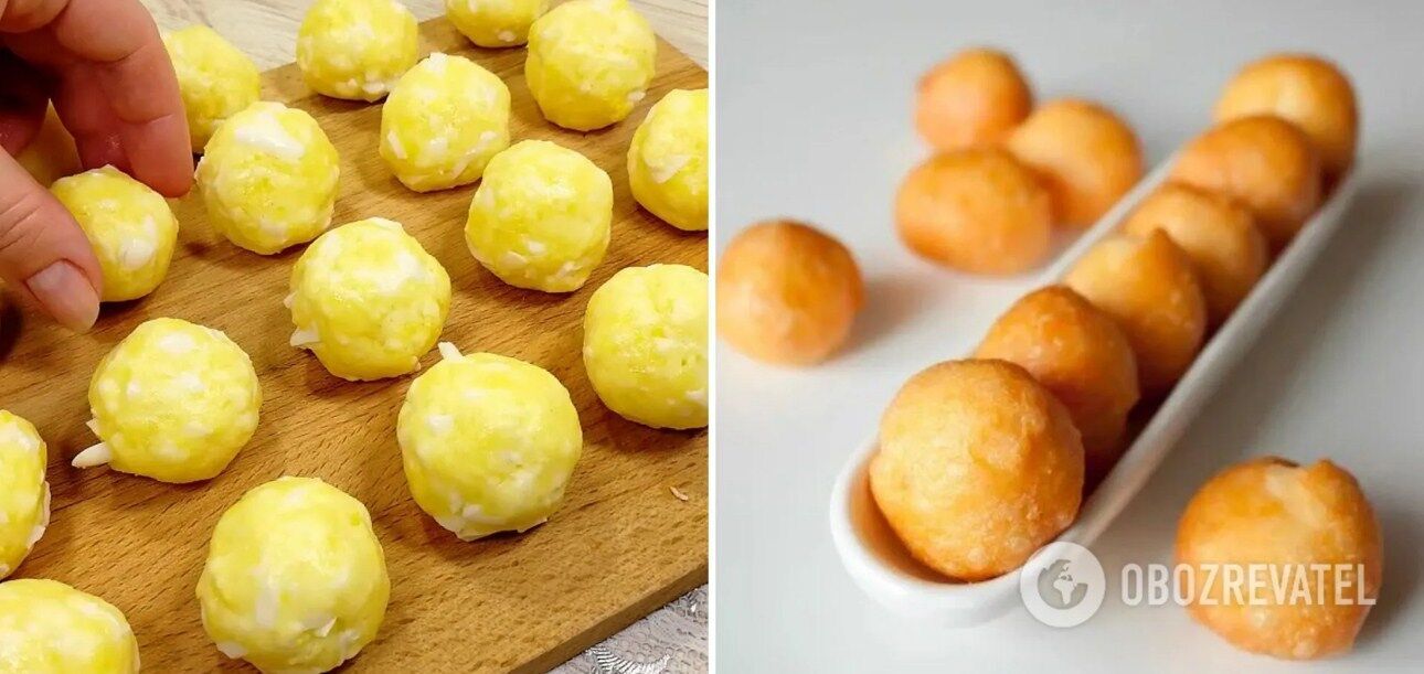 Картопляні кульки з пюре