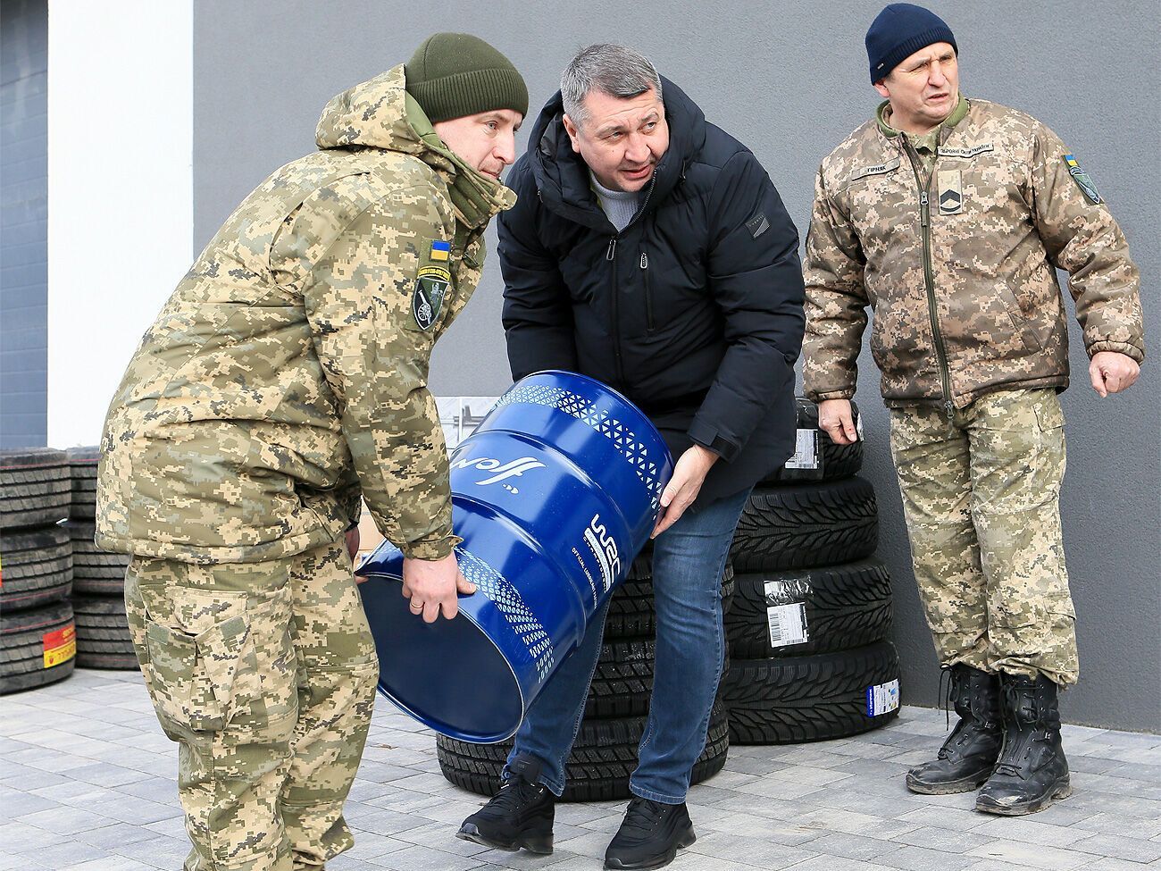 Григорий Козловский и его клуб ''Рух'' в очередной раз помогли 45-й бригаде ВСУ