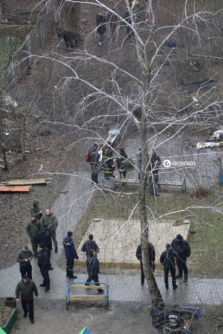 "Від найгіршого врятувало відключення світла": очевидці авіакатастрофи в Броварах розповіли про подробиці трагедії