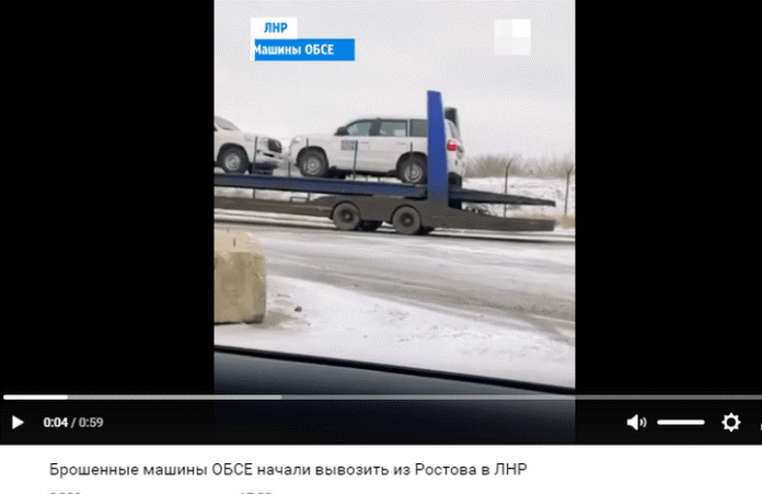 Жители ОРДЛО боятся российских провокаций: украденные авто ОБСЕ отвезли в Луганск