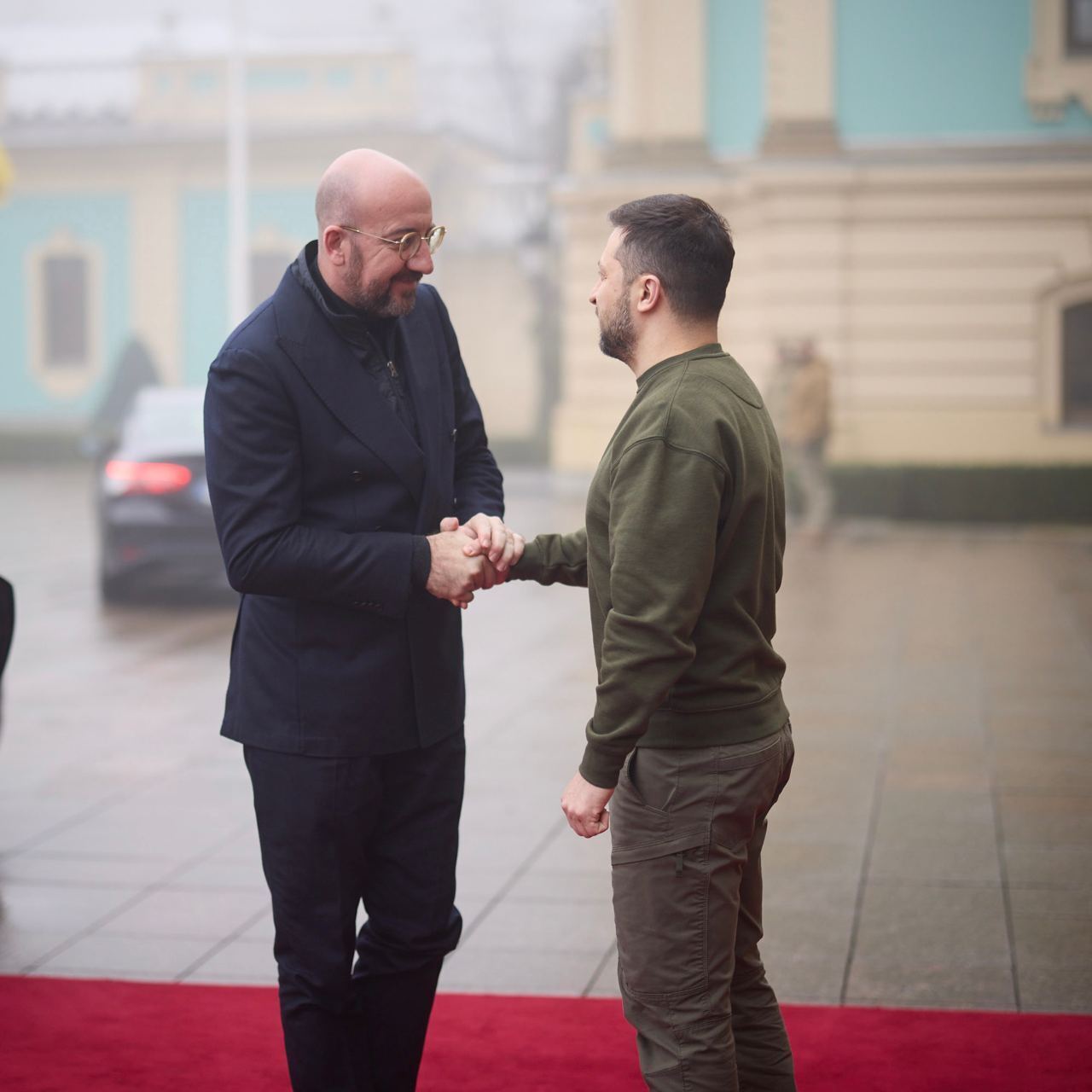 Цель Украины – полноправное членство в ЕС: Зеленский и Шарль Мишель провели переговоры в Киеве. Фото и видео
