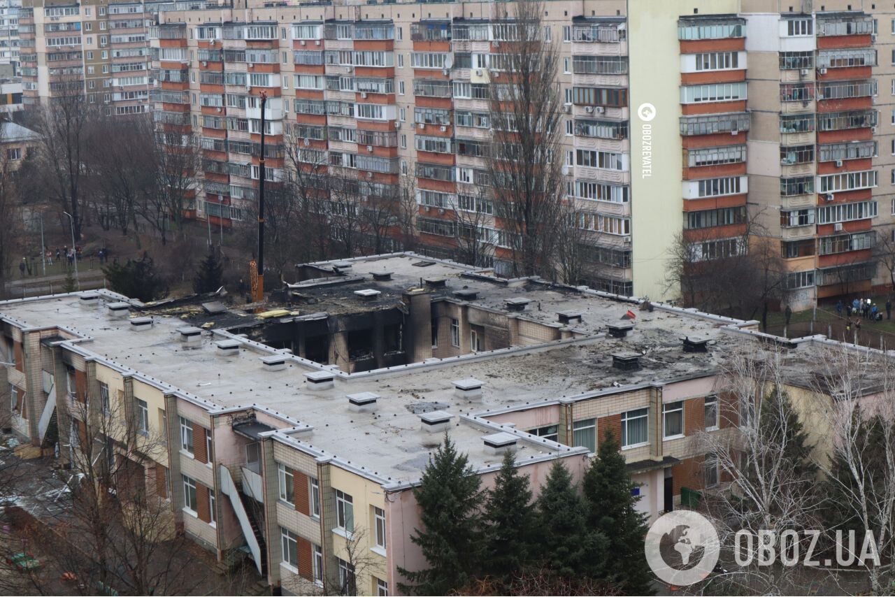 В Киевской ОВА рассказали о состоянии здоровья пострадавших в результате падения вертолета в Броварах