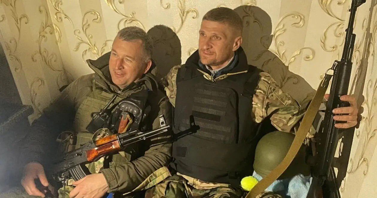 Главный тренер сборной Украины по футболу воюет с оккупантами в Бахмуте