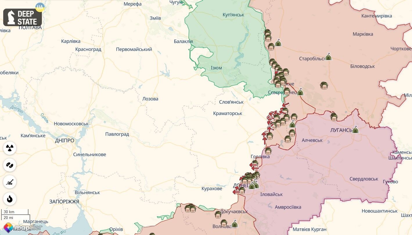 ЗСУ продовжили ''демілітаризацію'' окупантів і ворожої ППО, у лікарню Новосвітлівки на Луганщині привезли понад 200 поранених ''мобіків'' – Генштаб