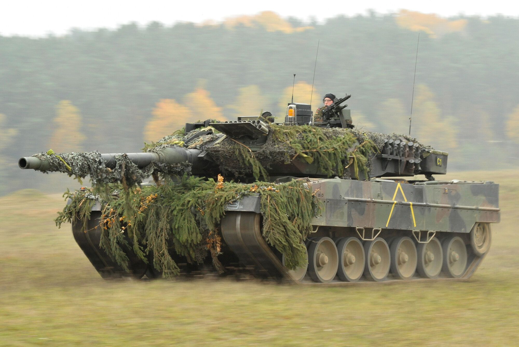 Немецкий танк Leopard 2А4