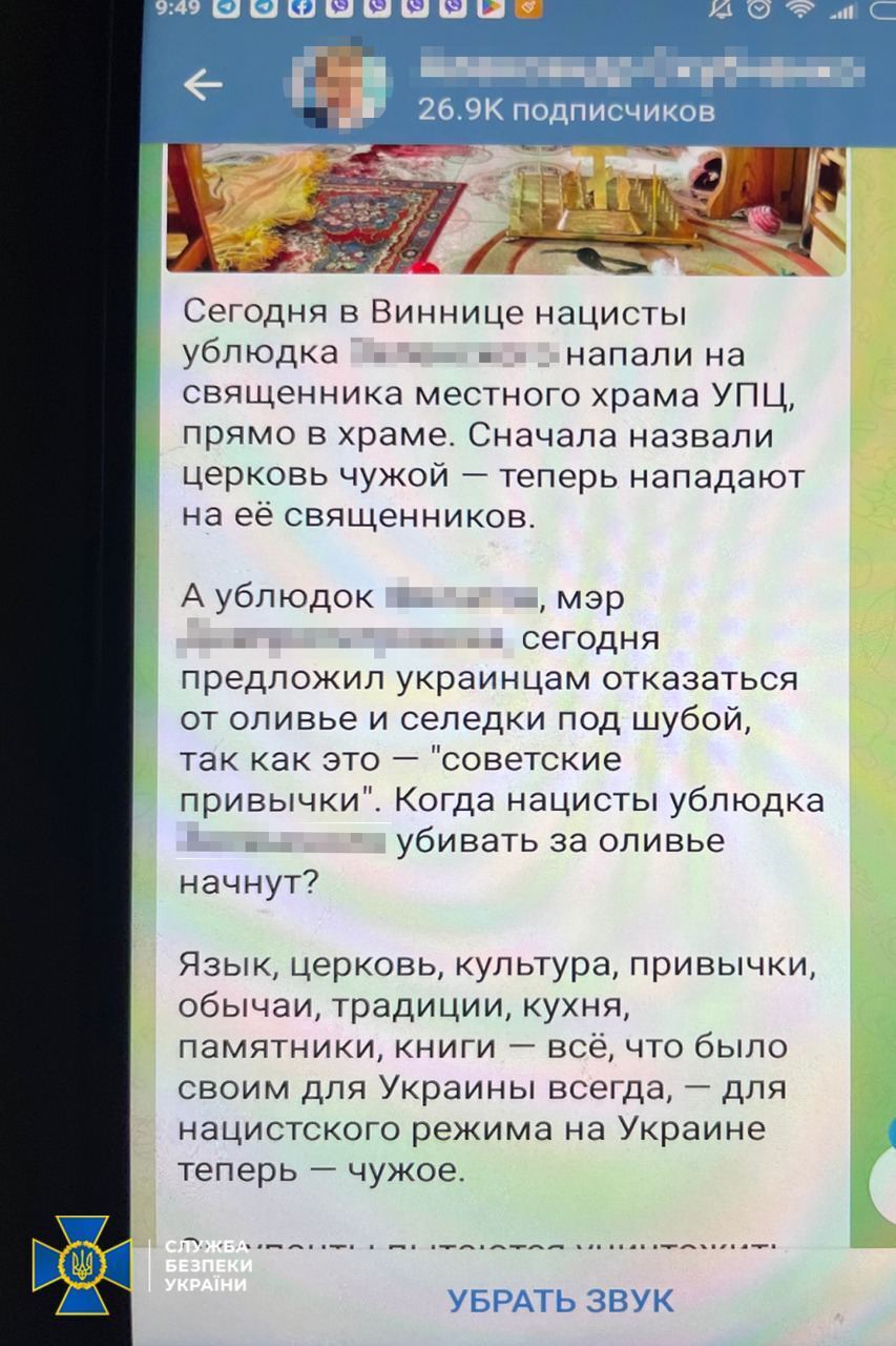 На Киевщине задержали последовательницу коллаборанта Стремоусова: распространяла кремлевскую пропаганду. Фото