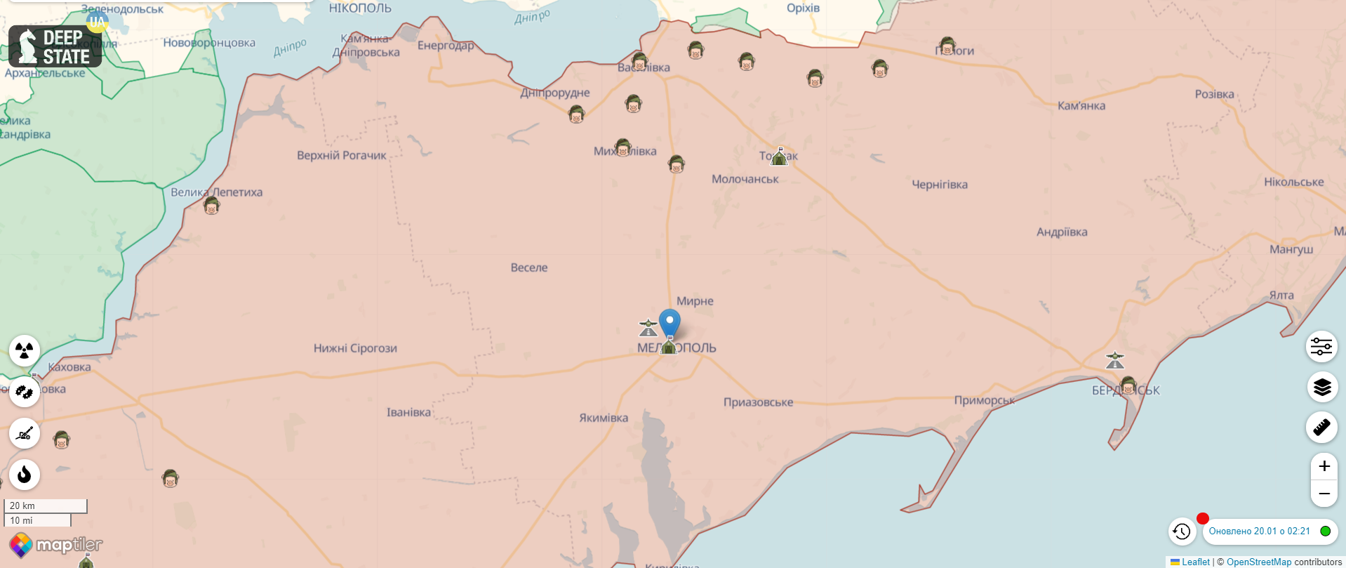 Оккупанты начали наступление на Запорожском направлении, ВСУ продолжили "демилитаризацию" врага – Генштаб
