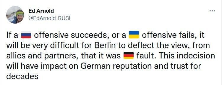Затягування поставки танків Україні може підірвати репутацію Німеччини на десятиліття, – експерт 