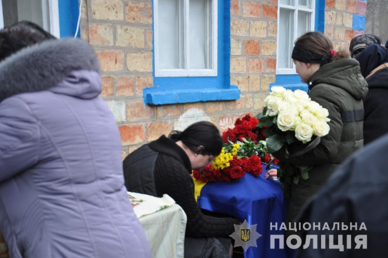 Похороны состоялись в родном селе стража порядка