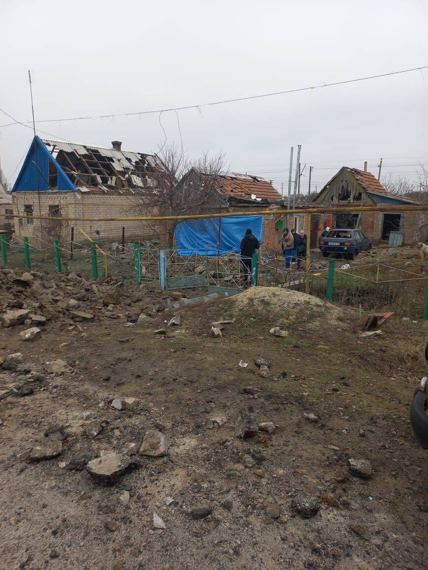 Окупанти вдарили по Запорізькій області ракетами С-300, пошкоджено 10 будинків. Фото