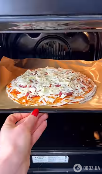 Элементарная пицца без теста: готовится из лаваша