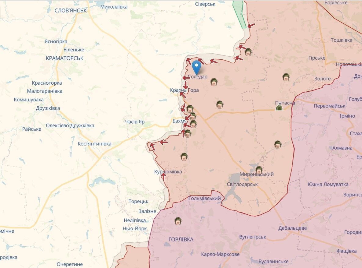 "Мобіків" не шкодували: Росія втратила в боях за Соледар стільки ж солдатів, скільки у двох чеченських війнах