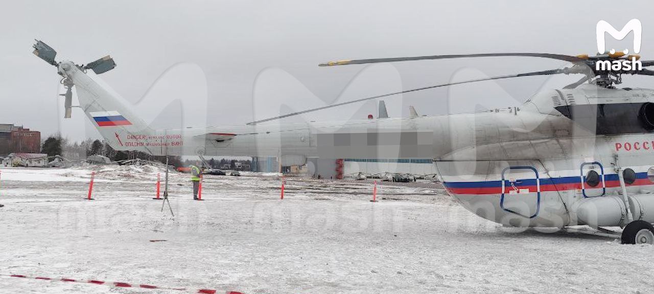 В России разбился вертолет, предназначавшийся для перевозок первых лиц государства – СМИ