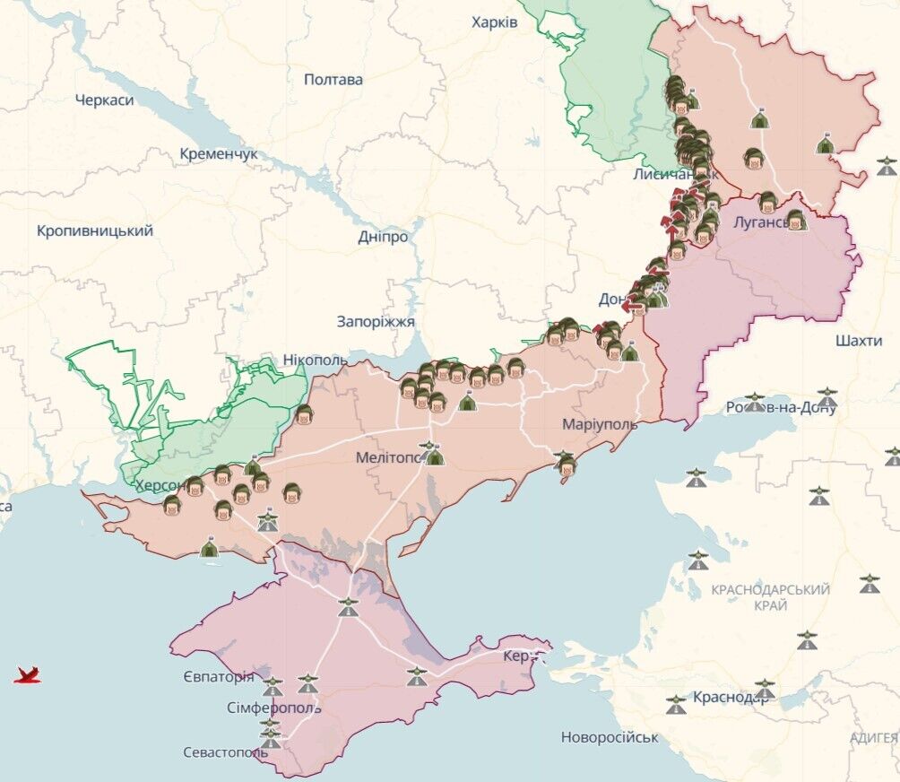 Украинские воины поразили пункты управления и позиции ПВО россиян