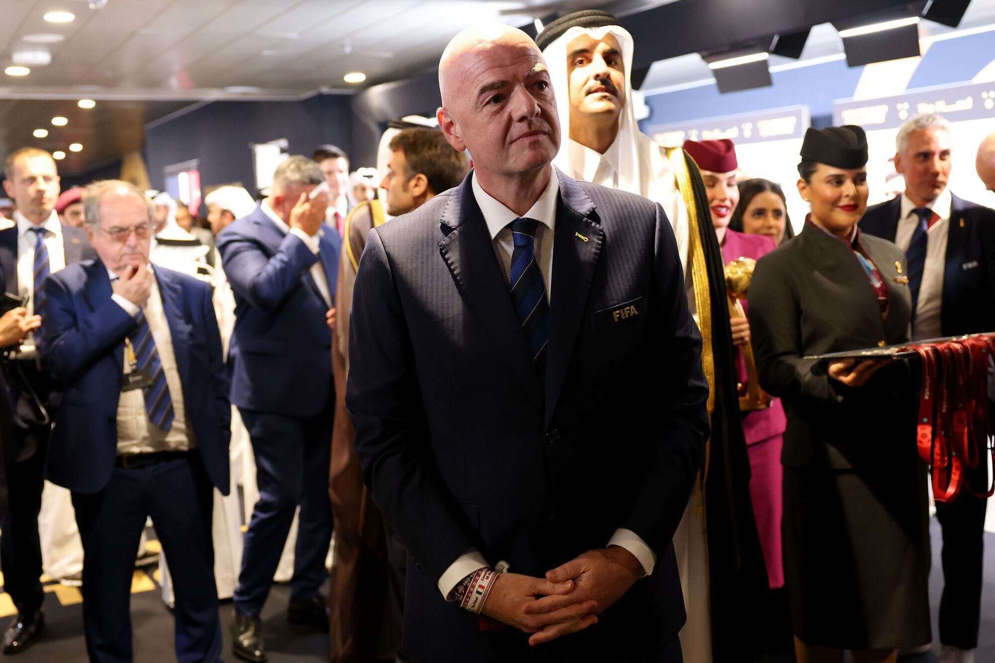 Президент ФИФА отметился гнусным поступком у гроба с Пеле. Фотофакт