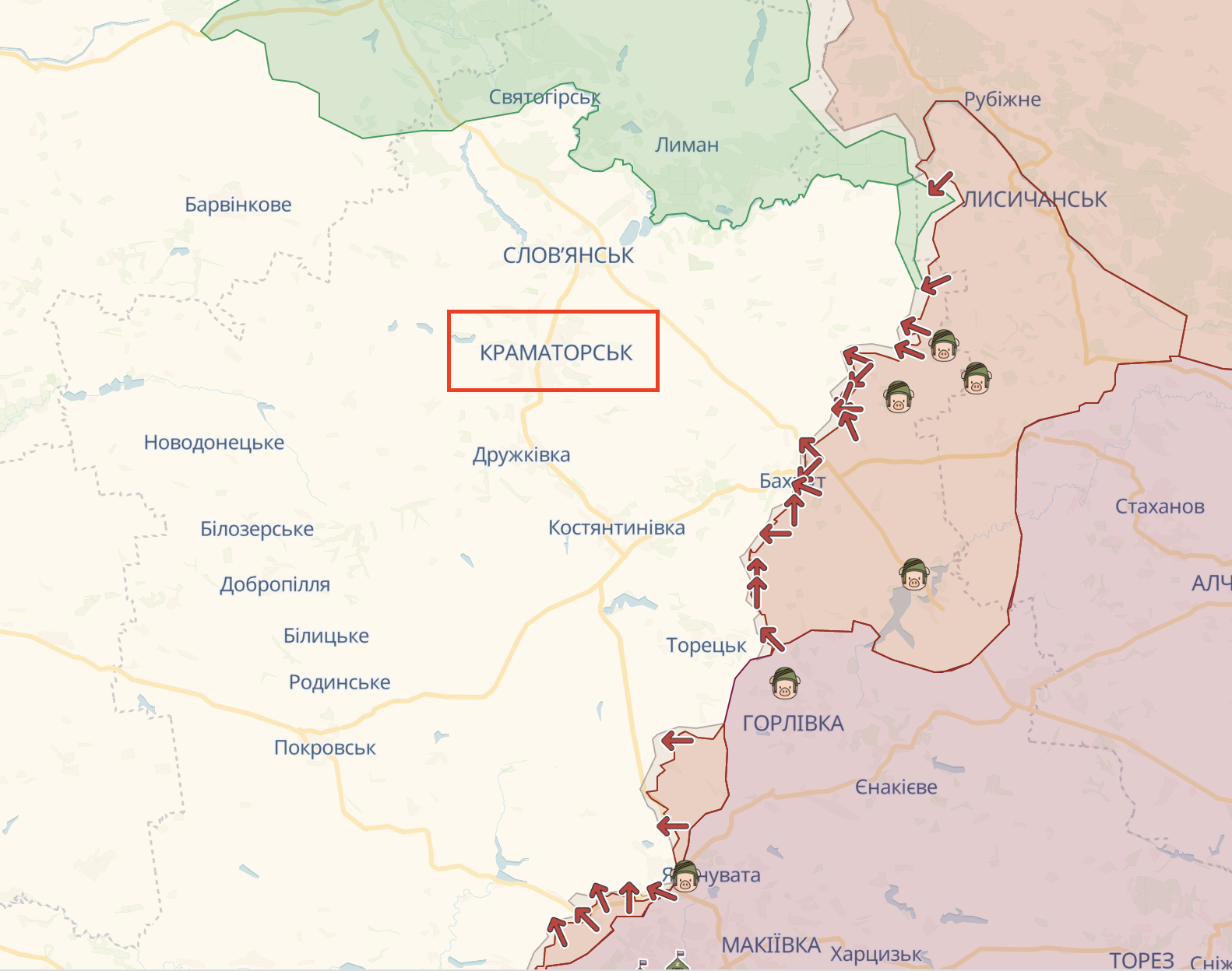 Оккупанты устроили обстрел Краматорска, жителей призывали оставаться в укрытиях