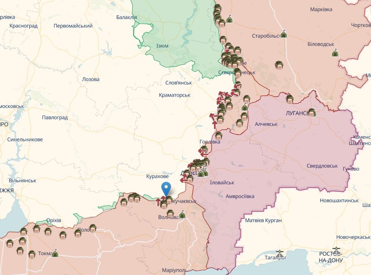 Війська РФ поблизу Маріуполя готують підрозділи й техніку для атак на Вугледар, – Андрющенко