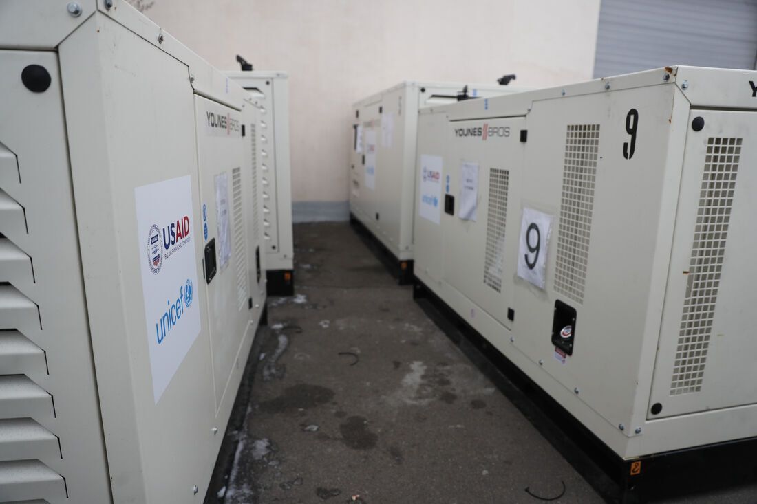 ЮНИСЕФ предоставил Киеву генераторы, от которых можно питать небольшие водопроводные станции Троещины и Оболони, – Кличко