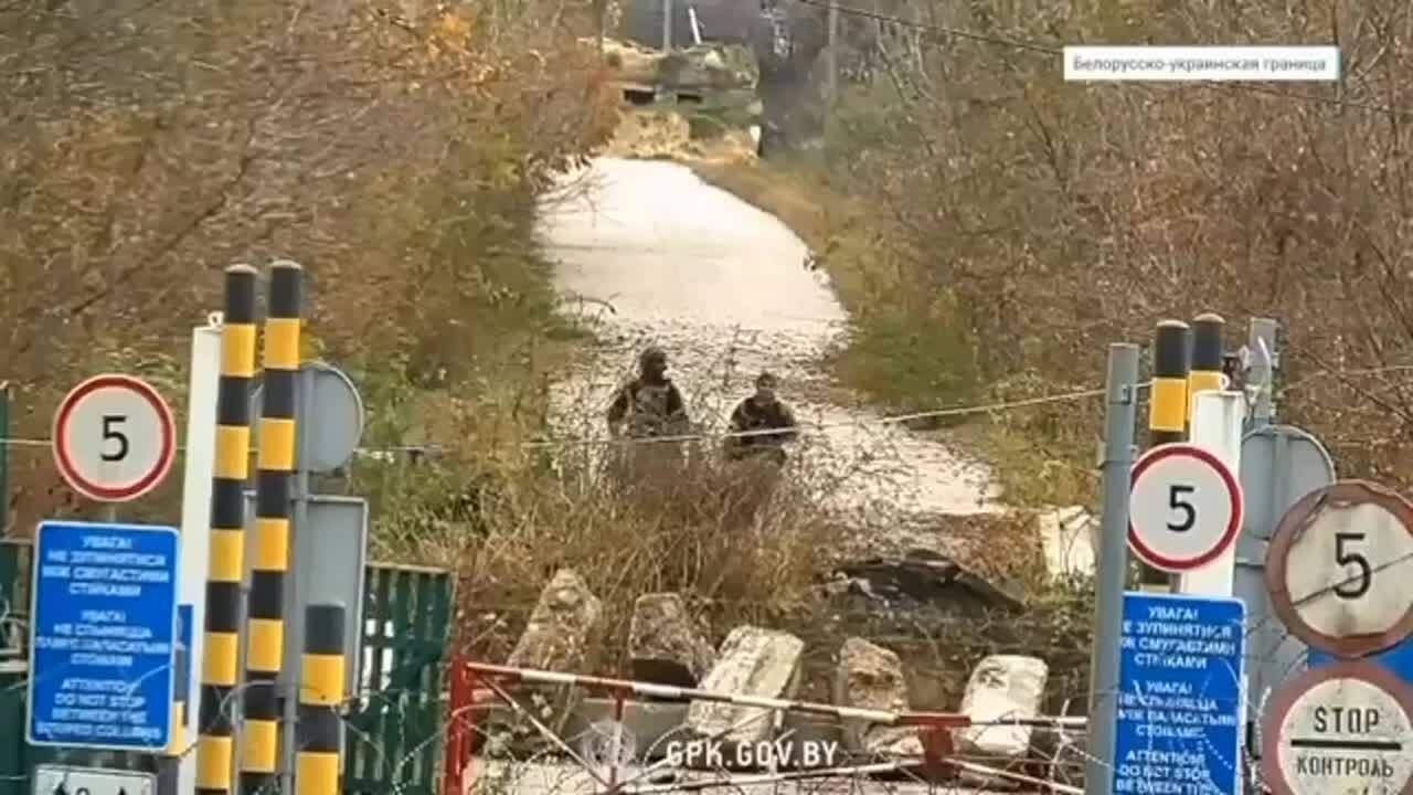Белорусские пограничники пожаловались на "провокации" со стороны украинских военных: появилось видео, как все было