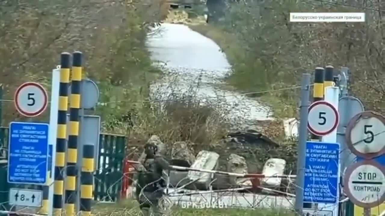 Белорусские пограничники пожаловались на "провокации" со стороны украинских военных: появилось видео, как все было