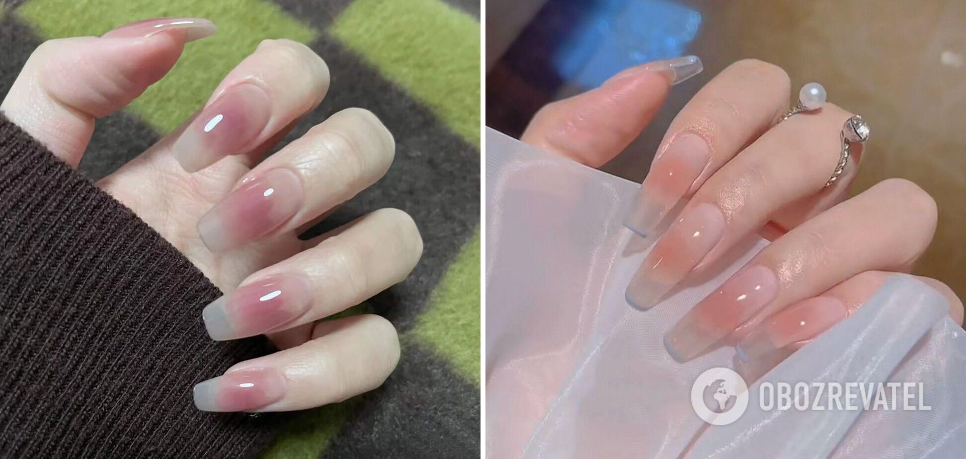 Корейский маникюр Blush Nails - фото, примеры - как его делать | OBOZ.UA