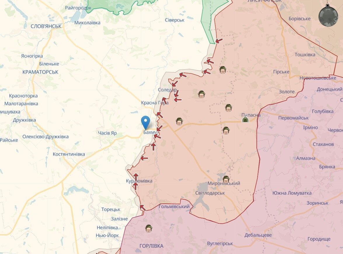 Бої за Бахмут не припиняються: супутникові знімки міста до і після запеклих обстрілів