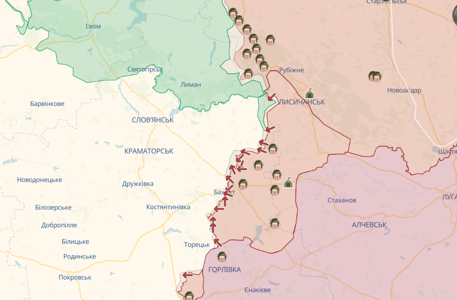 Войска РФ активизировали усилия для полного захвата Донбасса, ВСУ подтвердили удар по базе захватчиков в Гавриловке Второй — Генштаб