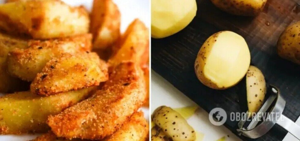 Для чого картоплю слід замочувати перед смаженням