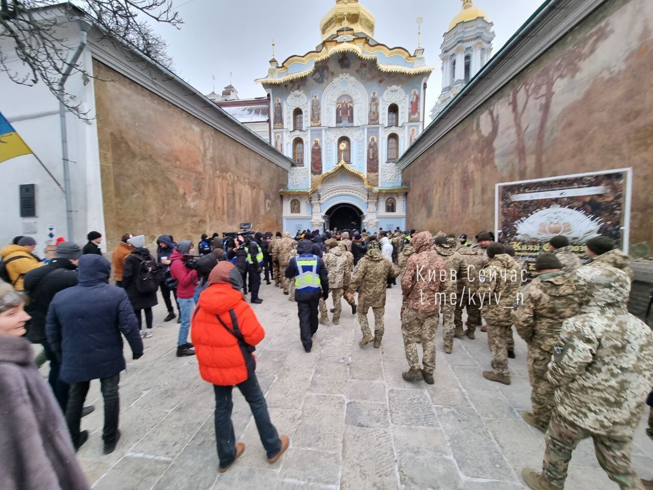 Историческое событие: Епифаний провел богослужение по случаю Рождества в Киево-Печерской лавре. Все подробности