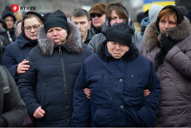 У Києві попрощалися з офіцером ЗСУ і батьком 5 дітей Олегом Юрченком: фото 