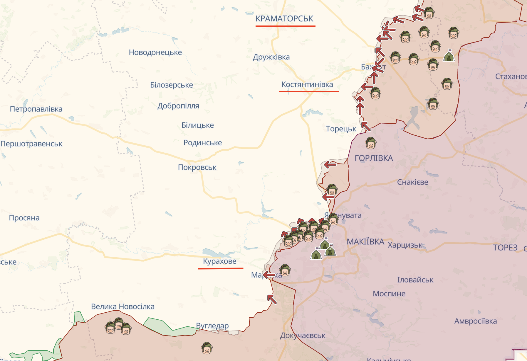 Війська РФ обстріляли Краматорськ, Костянтинівку та Курахове, є руйнування. Фото