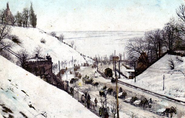 В сети показали, как выглядел зимний Киев 120 лет назад. Архивные фото