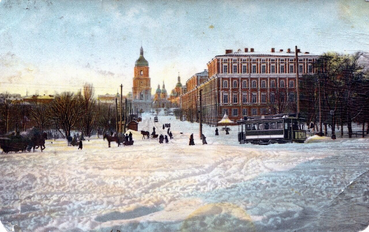 В сети показали, как выглядел зимний Киев 120 лет назад. Архивные фото