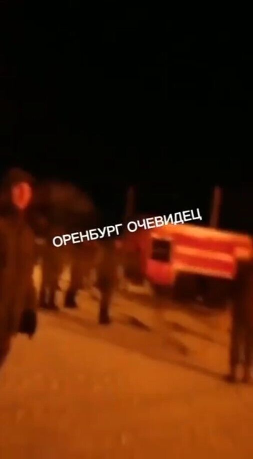 Під Оренбургом згорів наметовий табір для ''мобіків'': у пожежі звинуватили п’яних офіцерів. Відео