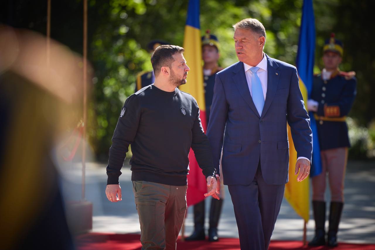 Посилення ППО і вступ України в ЄС: Зеленський зустрівся з президентом Румунії у Бухаресті. Ключові заяви
