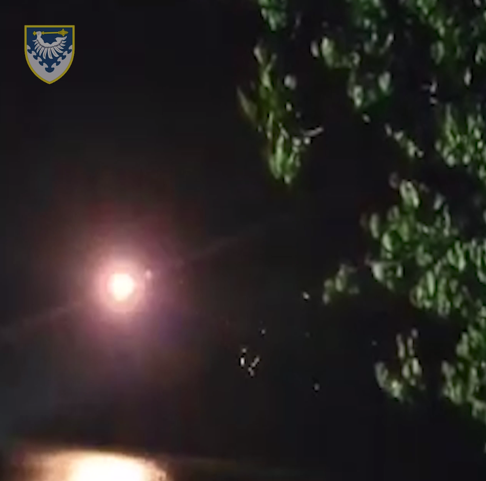На защите украинского неба: Олещук показал, как ПВО сбивала вражеские "Шахеды" в ночь на 10 октября. Видео