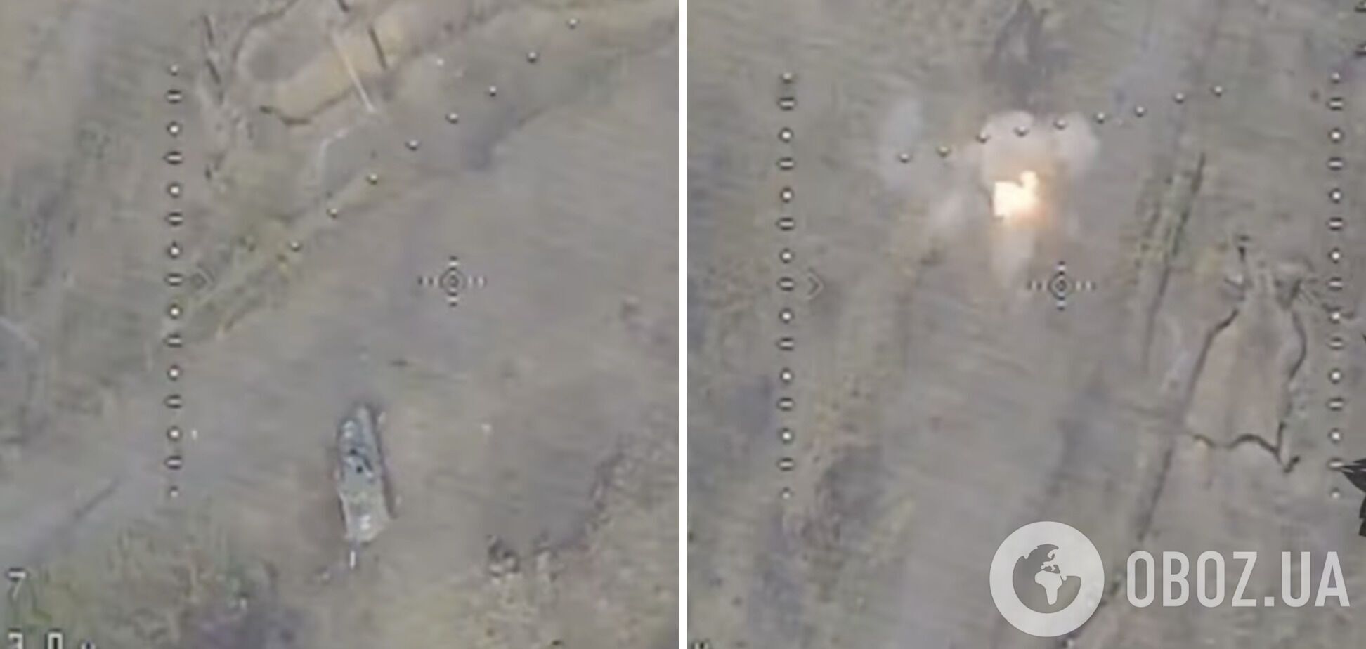 Черговий "підпал": оператори ССО FPV-дроном знищили російський танк. Відео