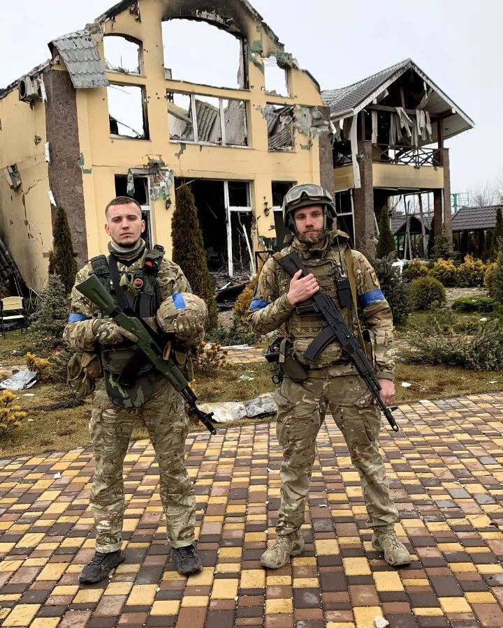 Российские БТРы удирали от украинцев: боец рассказал про засаду на оккупантов во время боев под Киевом