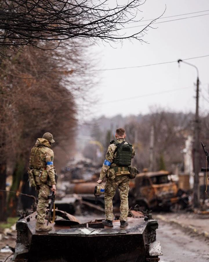 Российские БТРы удирали от украинцев: боец рассказал про засаду на оккупантов во время боев под Киевом
