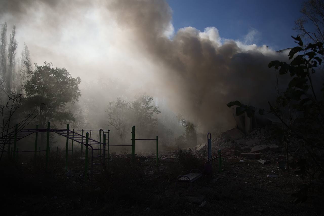 Войска РФ при наступлении на Авдеевку используют фосфорные снаряды: за город идут ожесточенные бои. Видео