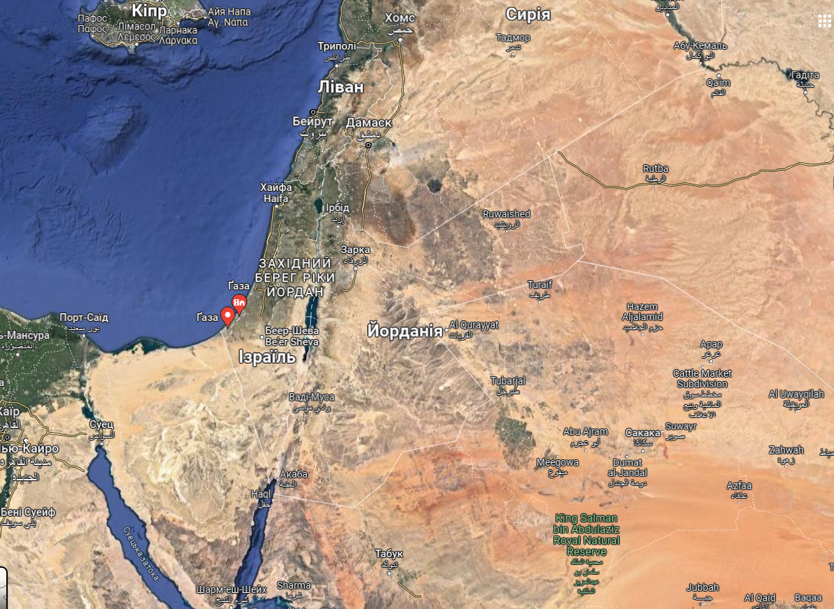 Ізраїль дав мешканцям сектору Гази 24 години на евакуацію: що відбувається. Карта