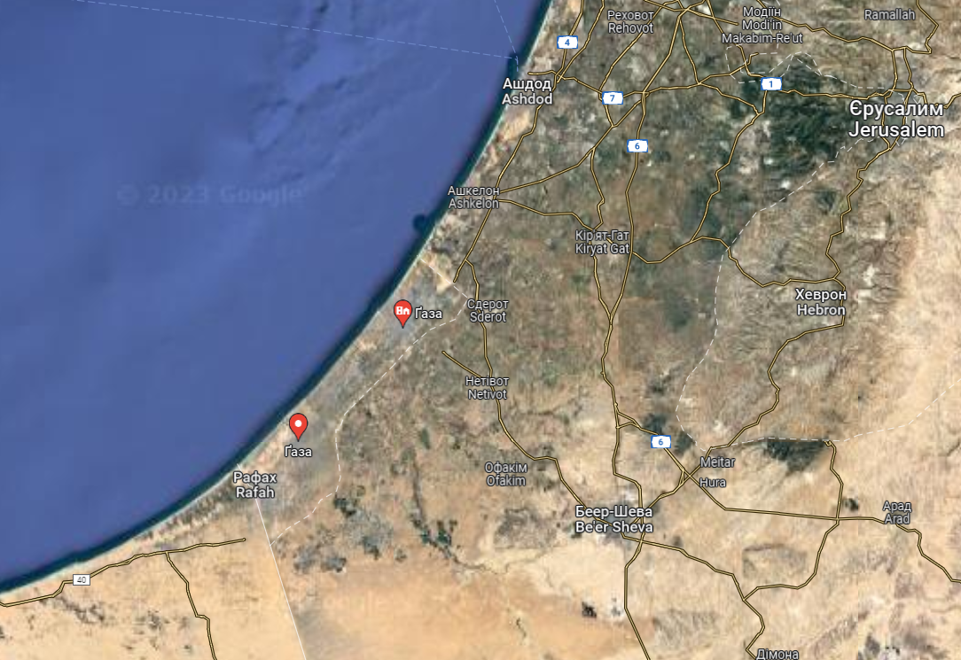 Ізраїль дав мешканцям сектору Гази 24 години на евакуацію: що відбувається. Карта