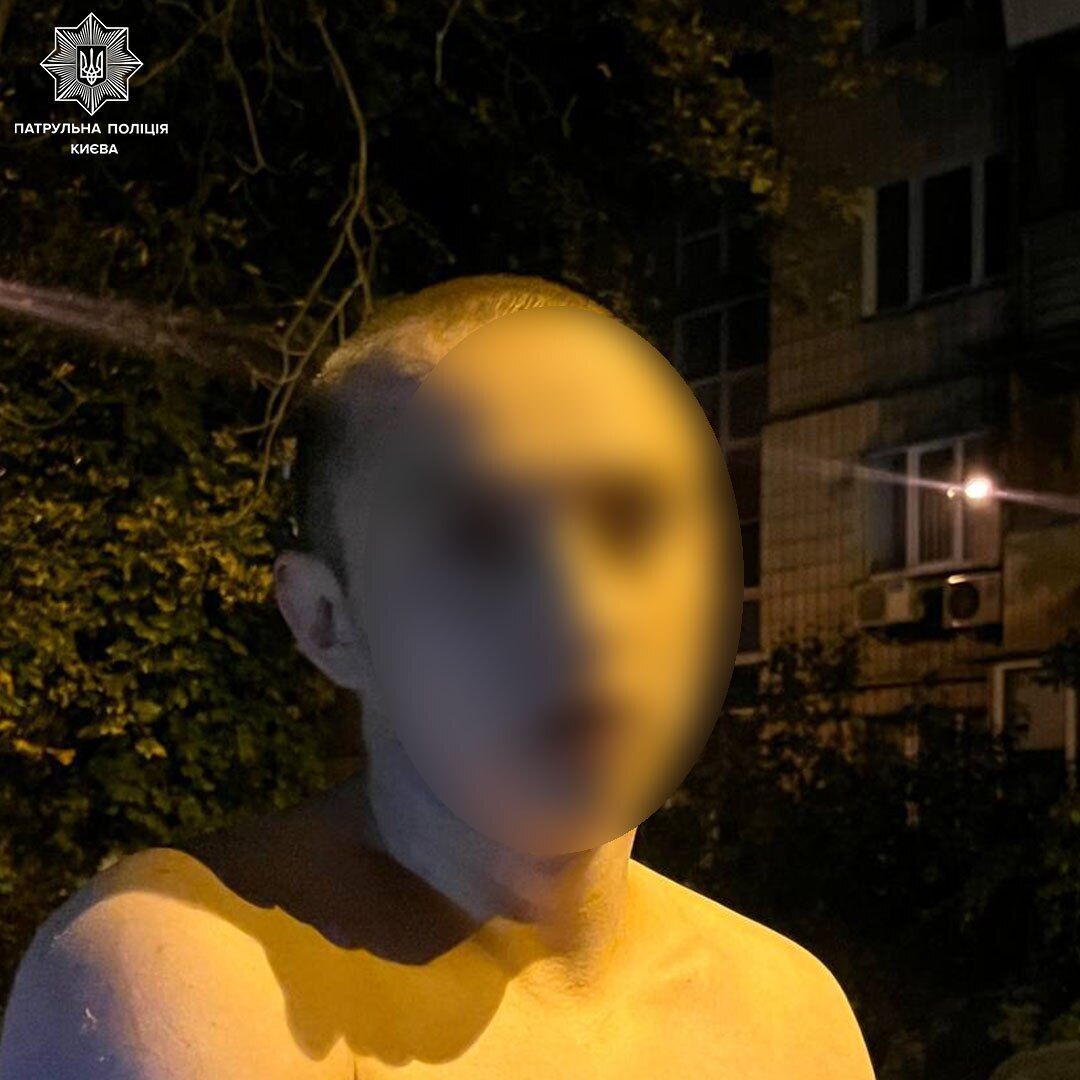 У Києві затримали чоловіка, який використав таксиста для доставки наркотиків. Фото і відео