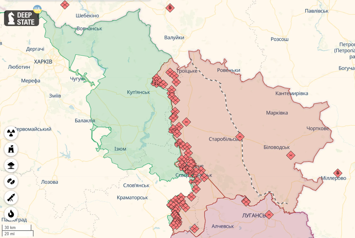 Росія відновила війська і почала новий наступ на двох напрямках, ситуація суттєво загострилась, – Сирський