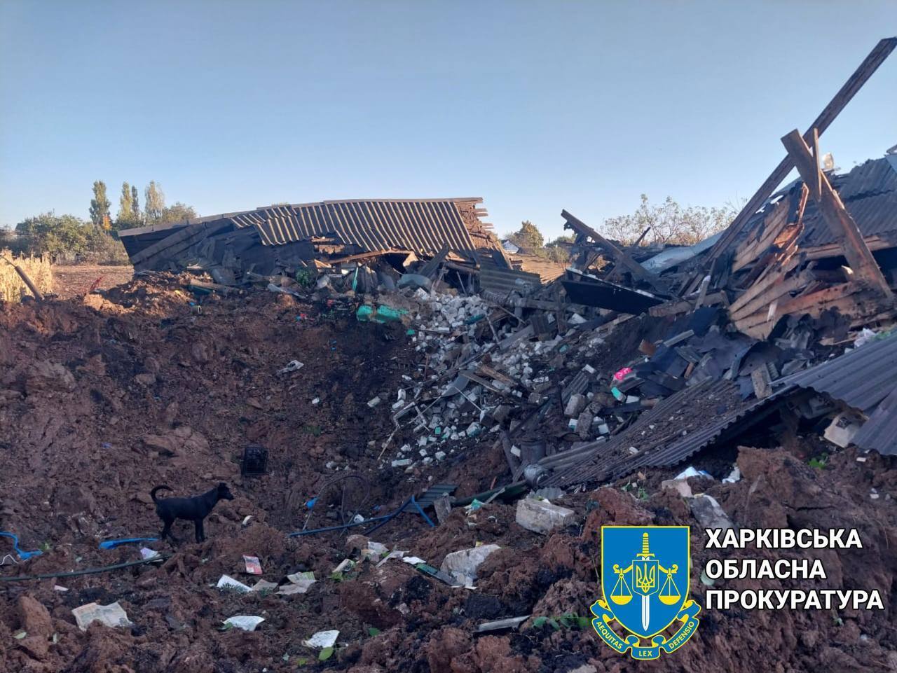Оккупанты ночью нанесли удар по Харьковщине и попали в дом: есть погибшие. Фото