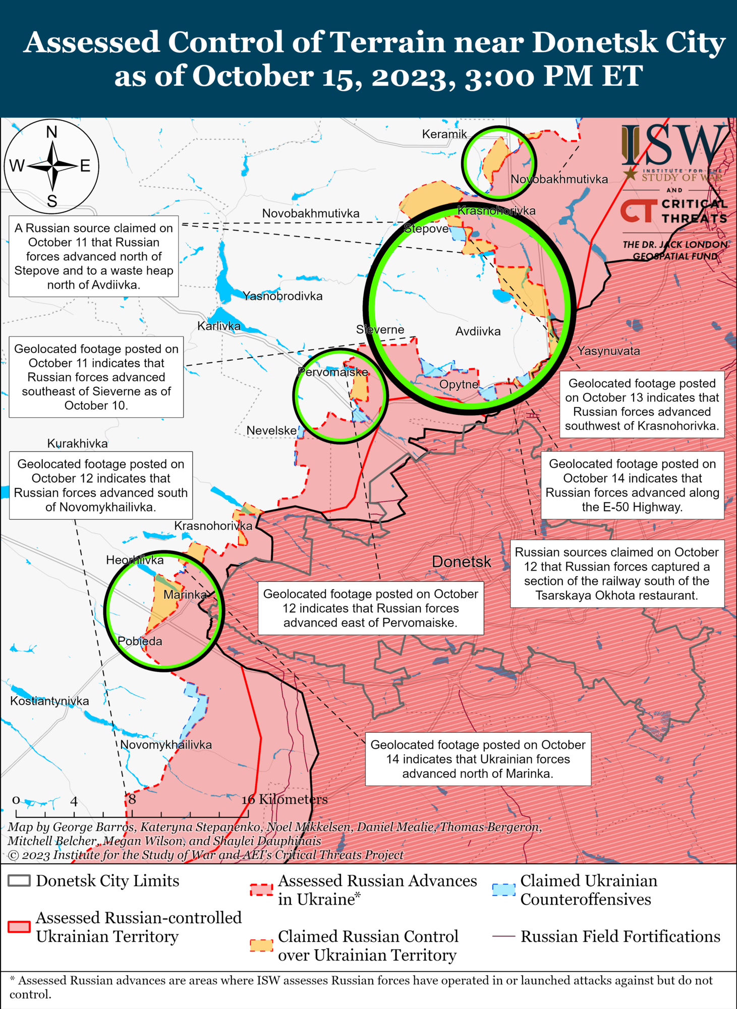 Війська РФ не змогли досягти успіхів в районі Авдіївки, Путін спробував зменшити очікування росіян: в ISW пояснили, що стоїть за заявою